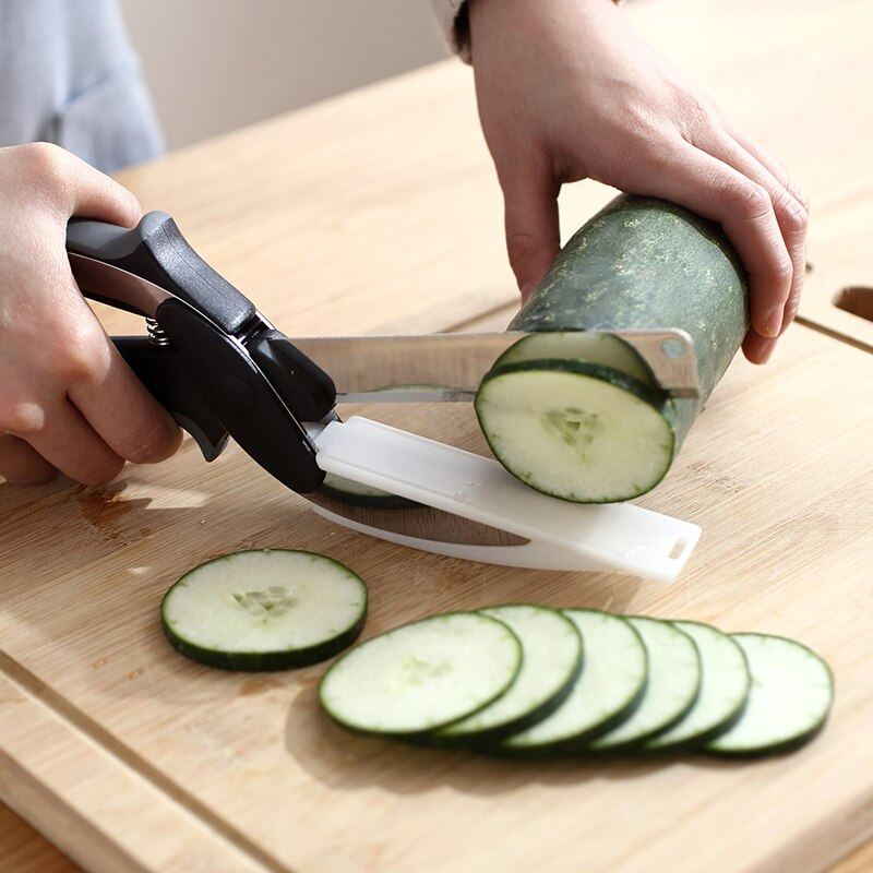 TIJERA PICATODO COCINA ✂🍏🌽🥬🍅